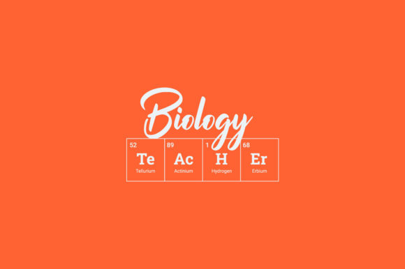 Biology Teacher Shirt Svg Vector: Graphics and Print Templates