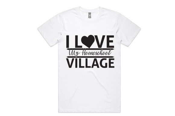 I Love My Homeschool Village Graphics
