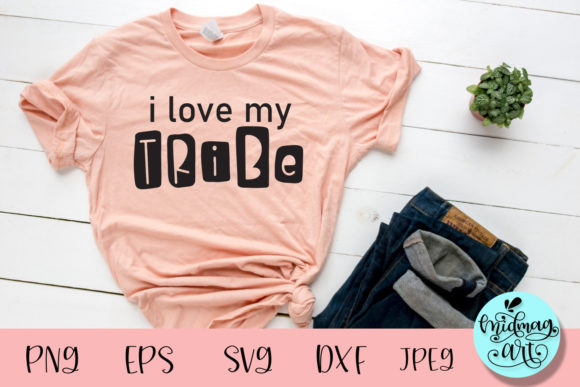 I Love My Tribe Svg, Teacher Svg