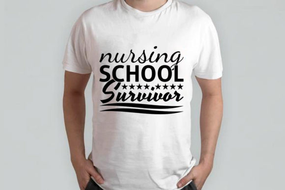 Nurse Quotes SVG Design: A Commercial Graphic for T-Shirt and Merch Collections