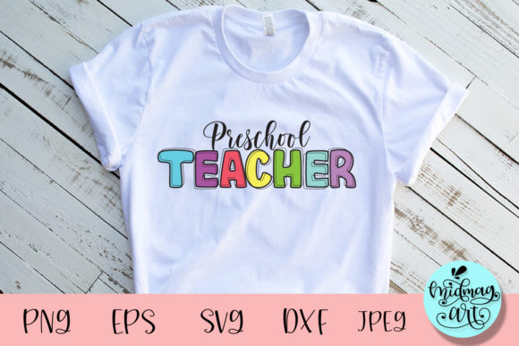 Preschool Teacher Svg Graphics