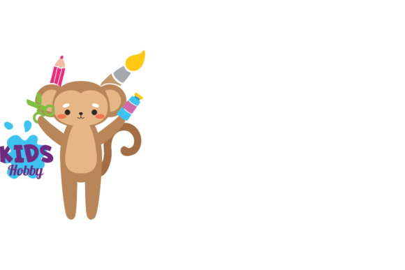 School Monkey Kids Creative Center: A Versatile Graphic Design Asset for Branding