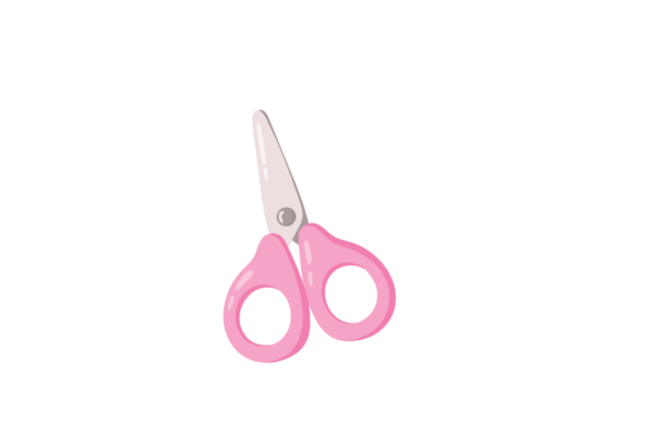 School - Stationery Paper Scissors Graphics for Iconic Digital Projects