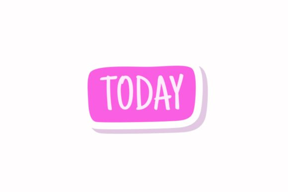 Stickers School Note Today Svg Graphics