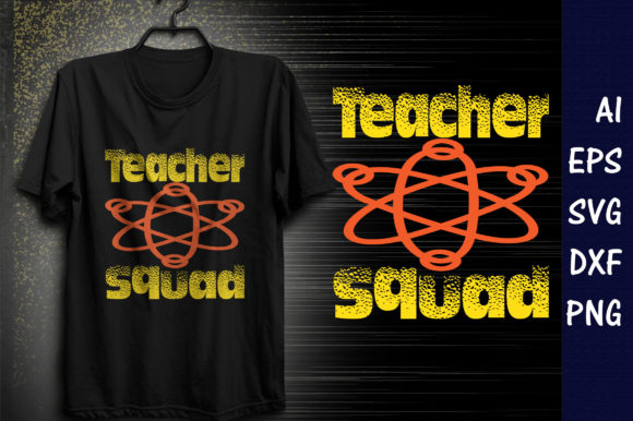 Teacher Quote SVG Design, Teacher Squad